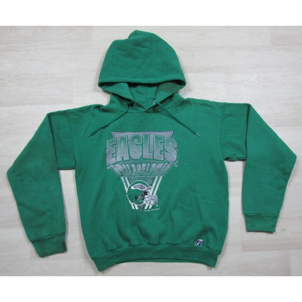 Vintage 90s Philadelphia Eagles Crewneck Sweatshirt Youth (XL) NFL Logo 7‎